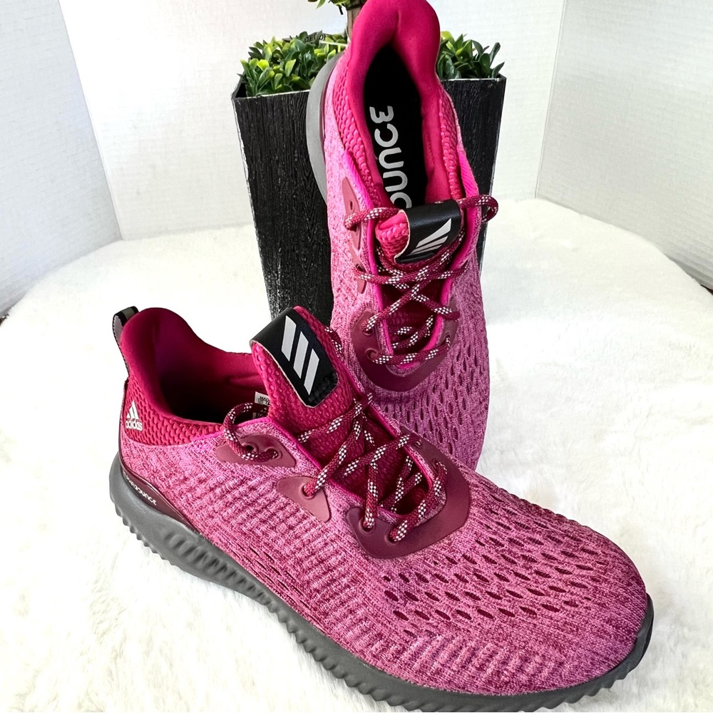 Adidas Alphabounce Running Shoes Color Ruby Size 7 NWT - Picture 5 of 15